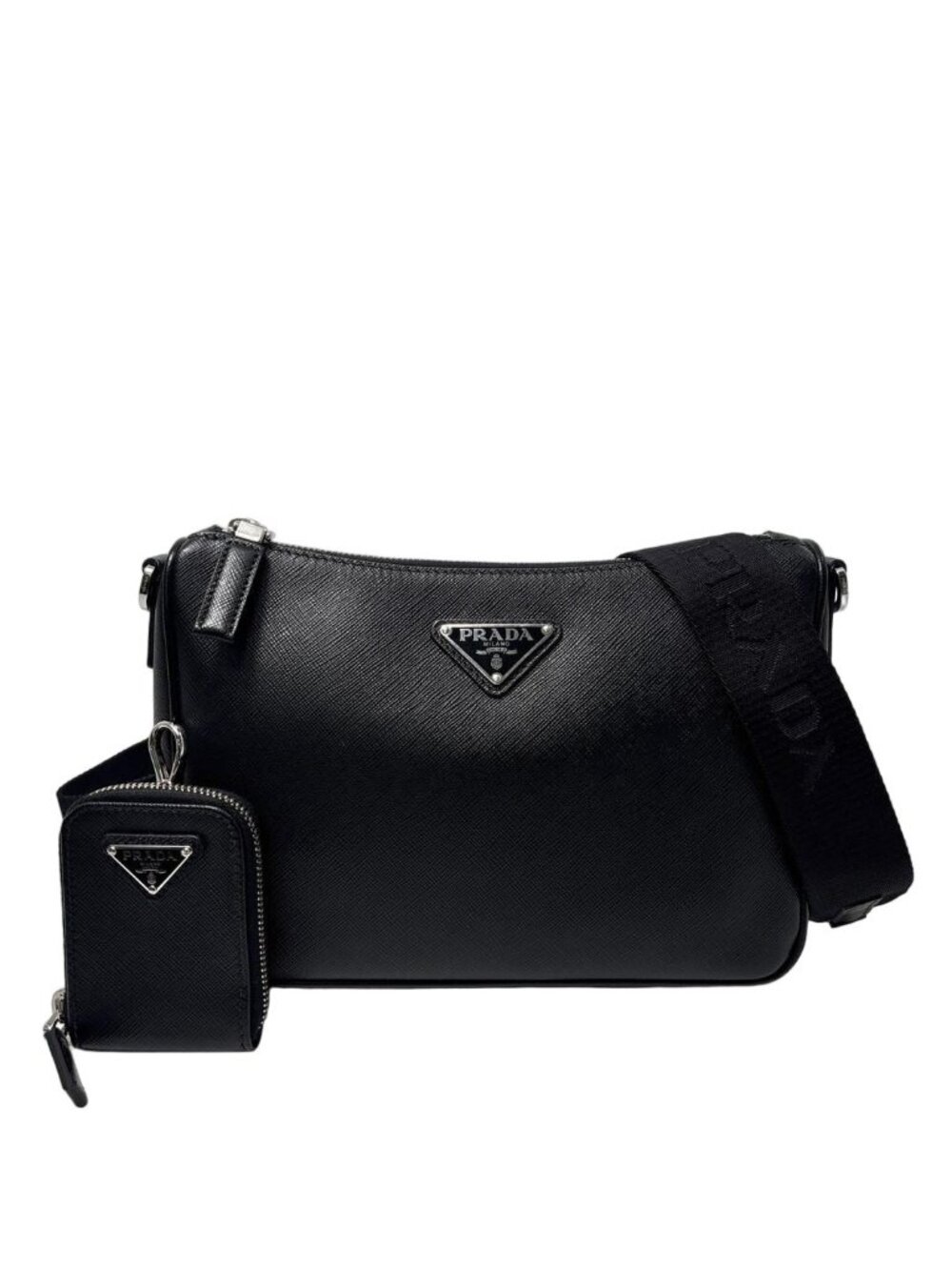 Prada Saffiano Leather Shoulder Bag
